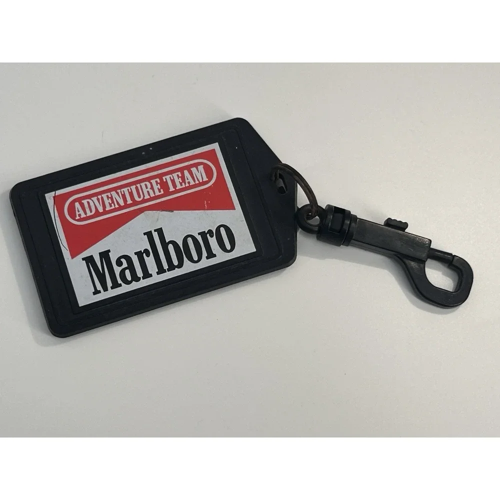 Vtg. Promotional Marlboro Adventure Team Luggage‎ Tag